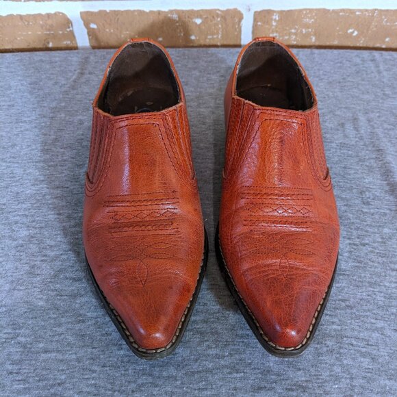 Joe Sanchez Red Booties - Picture 3 of 5